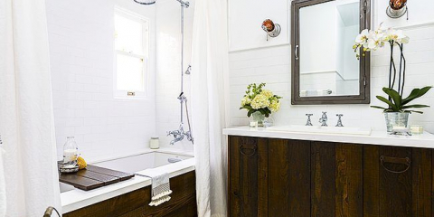 Design malé koupelny: 85+ tajemství harmonického designu a úspory místa